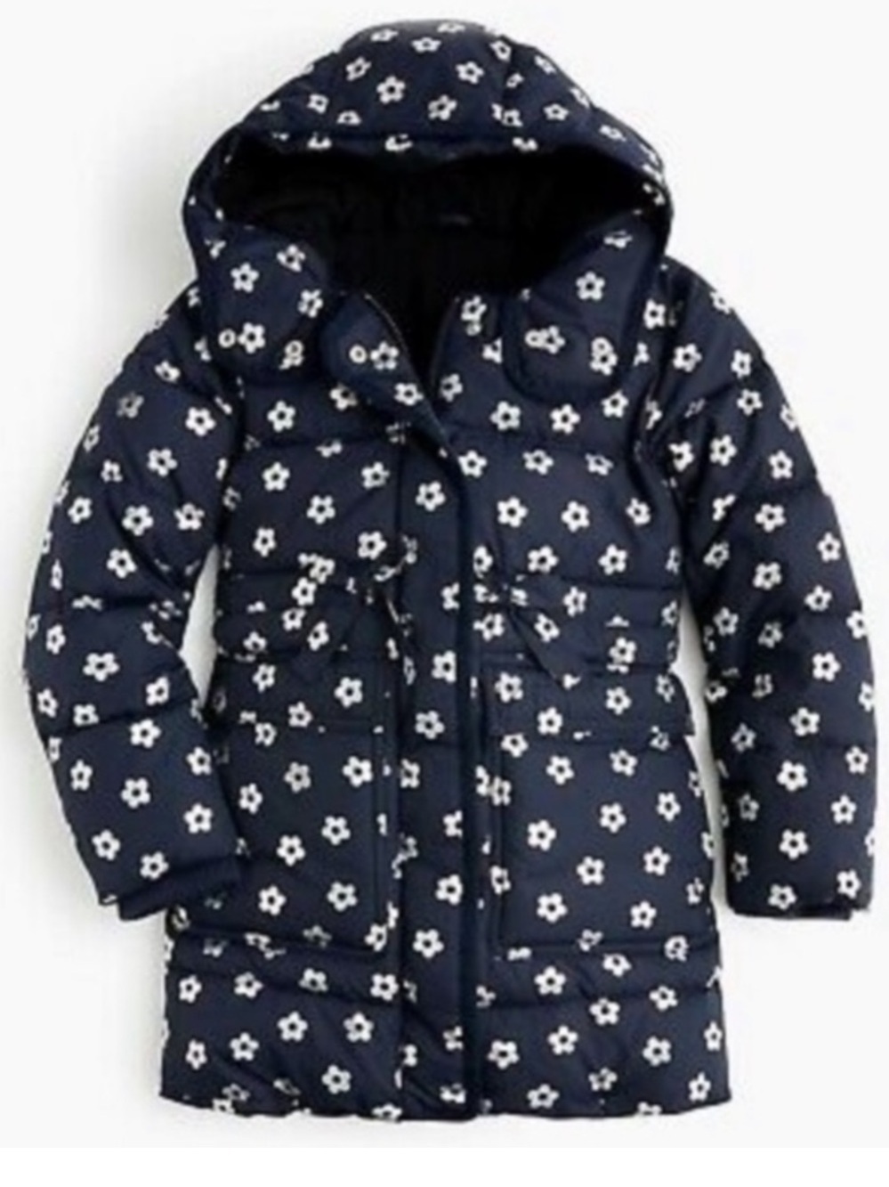Crewcuts Floral Puffer Jacket